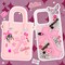 2380 Pcs Junk Phone Case Charms Kit, Charms for Customizing DIY Cases, with Nail Accessories, Cute Bow, Star, Candy, Letter Beads, Flatback Aesthetic Big Decor Valentine's Day Gift